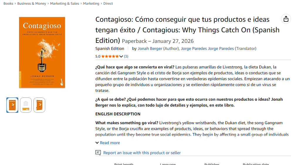 Los 6 mejores libros de marketing digital: Contagioso